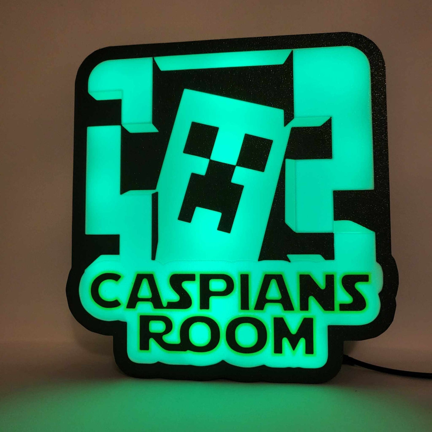 Custom Text Minecraft Light Display