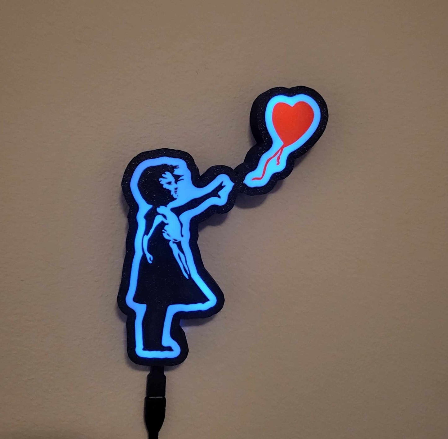 Banksy inspired - "Love is in the Bin"