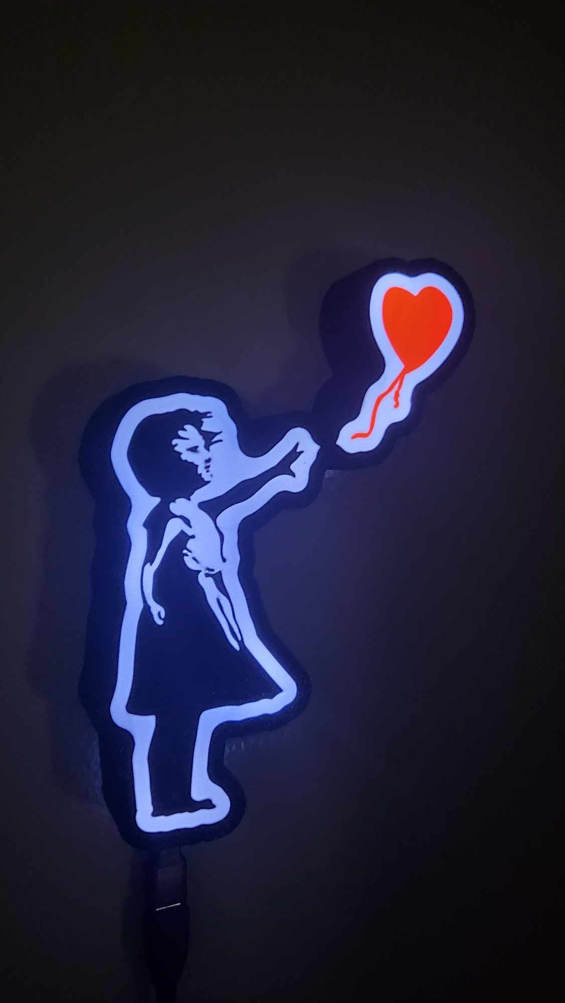 Banksy inspired - "Love is in the Bin"