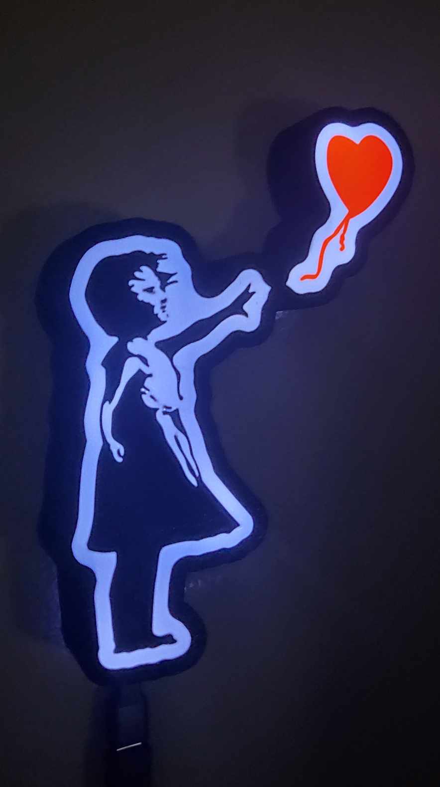 Banksy inspired - "Love is in the Bin"